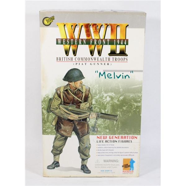 162 Dragon Figure WW2 1944 British Piat Gunner