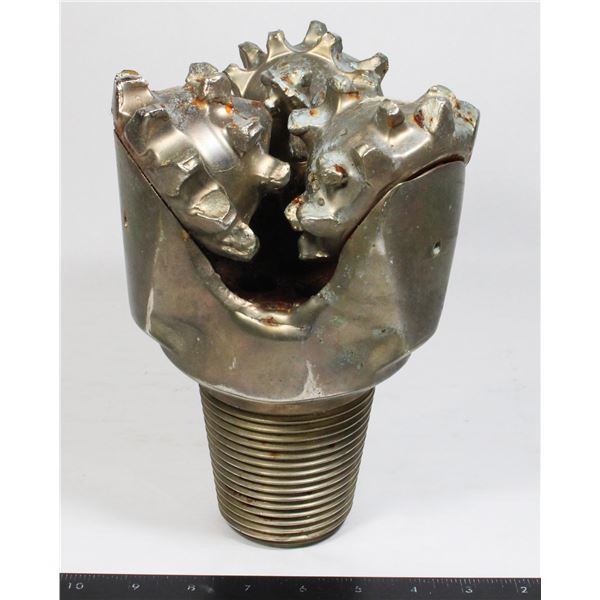 234 Vintage Tricone Drill Bit Oilfield Heavy