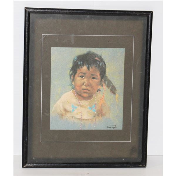 250 Framed First Nations Print 15 x 12 Inches