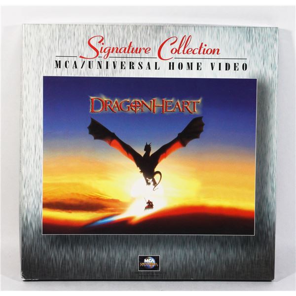 390 LaserDisc Movie Dragonheart 1996 Box Set