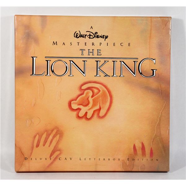 393 LaserDisc Walt Disney The Lion King Box Set