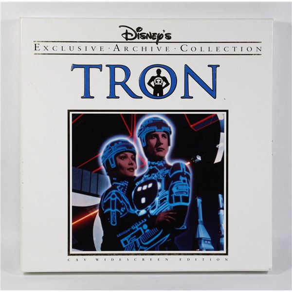 394 LaserDisc Movie Disney Tron 1982 Box Set