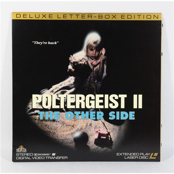 431 LaserDisc Horror Movie Poltergeist 2 1986