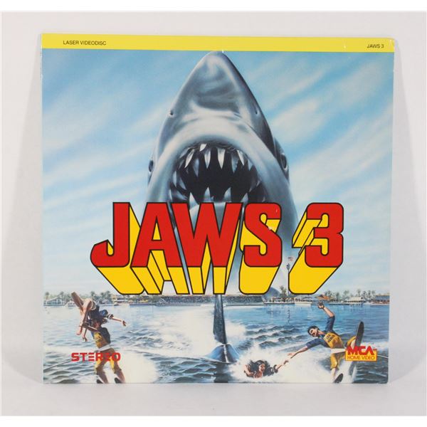 444 LaserDiscHorror Movie Jaws 3 1983