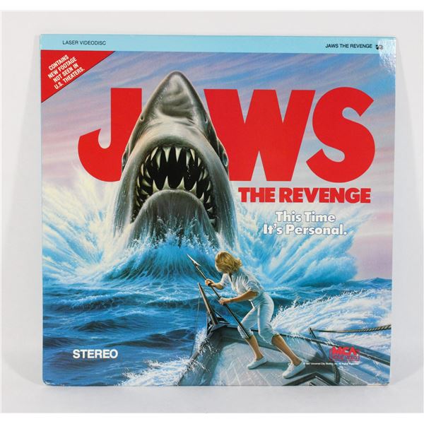 445 LaserDisc Horror Movie Jaws The Revenge