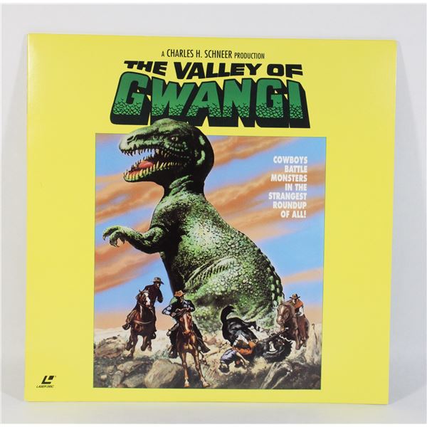 455 LaserDisc Movie The Valley of Gwangi 1969