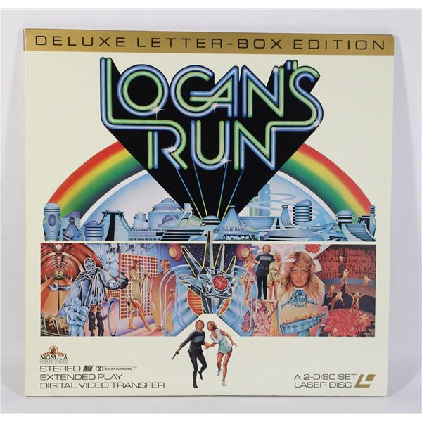 476 LaserDisc Movie Logan's Run Deluxe Edition