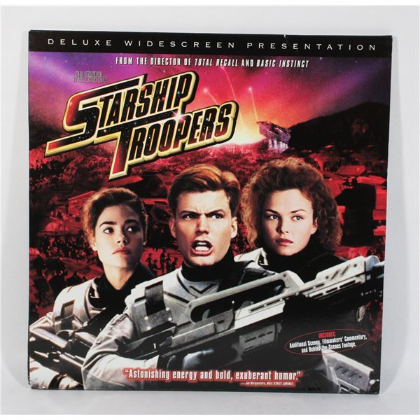 492 LaserDisc Movie Starship Troopers 1997