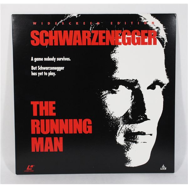 501 LaserDisc Movie The Running Man 1987