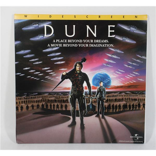 502 LaserDisc Movie Dune 1984 Widescreen