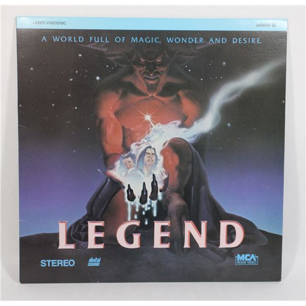 544 LaserDisc Movie Legend 1985