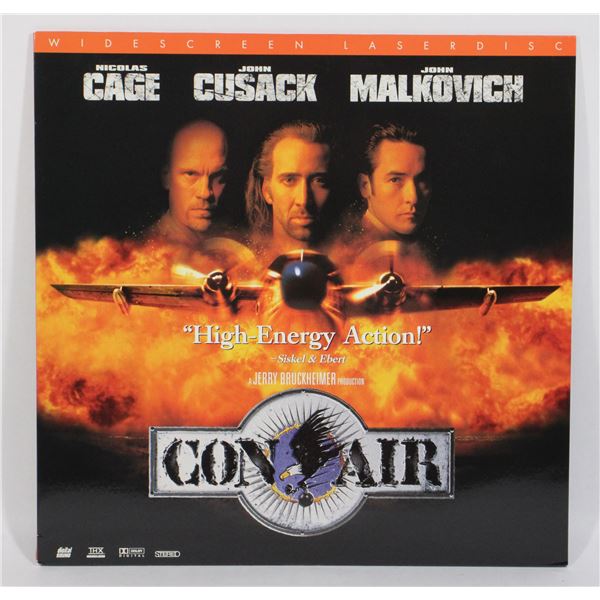 642 LaserDisc Movie Con Air 1997 Nicolas Cage