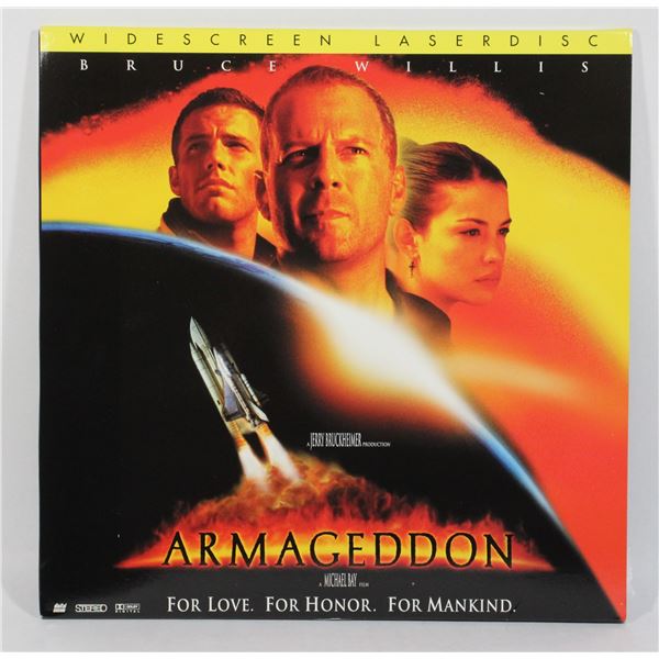 676 LaserDisc Movie Armageddon Widescreen 1998