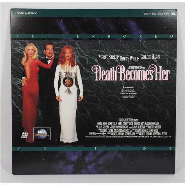 681 LaserDisc Movie Death Becomes Her 1992