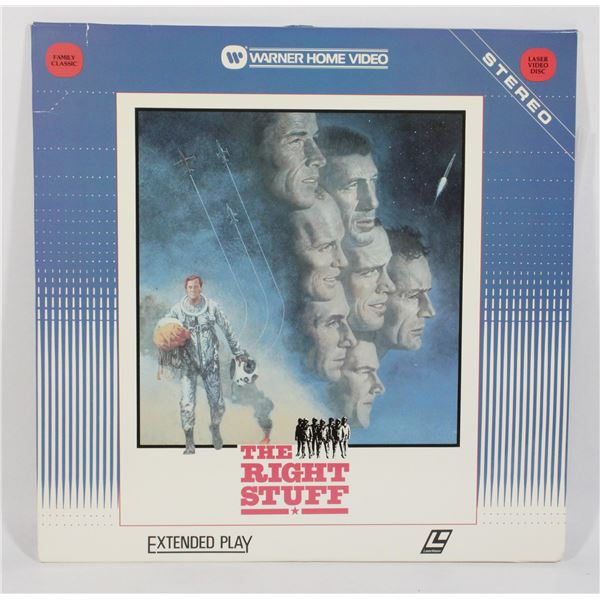 686 LaserDisc Movie The Right Stuff 1983
