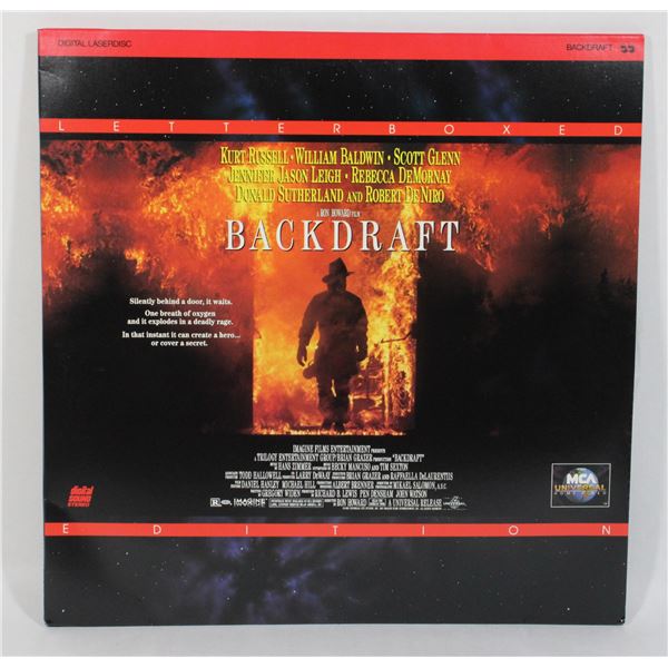 722 LaserDisc Movie Backdraft 1991