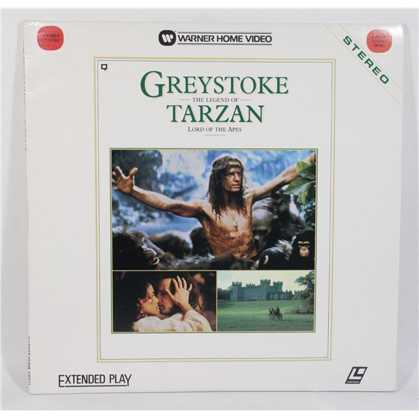 724 LaserDisc Greystoke Tarzan Lord of the Apes