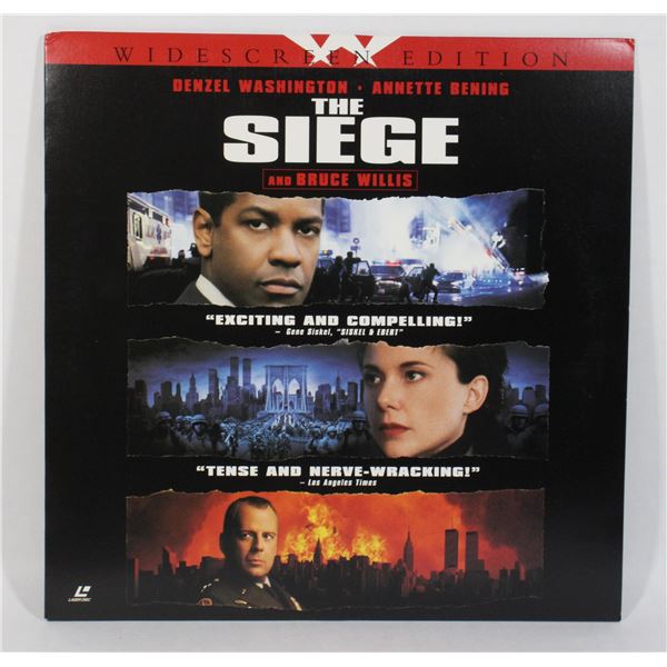 726 LaserDisc Movie The Siege 1998