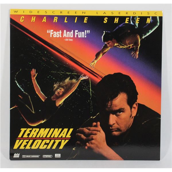 731 LaserDisc Movie Terminal Velocity 1994