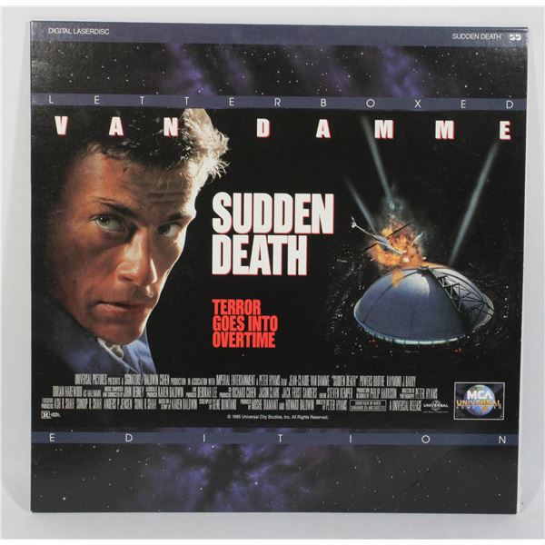 732 LaserDisc Movie Sudden Death 1995