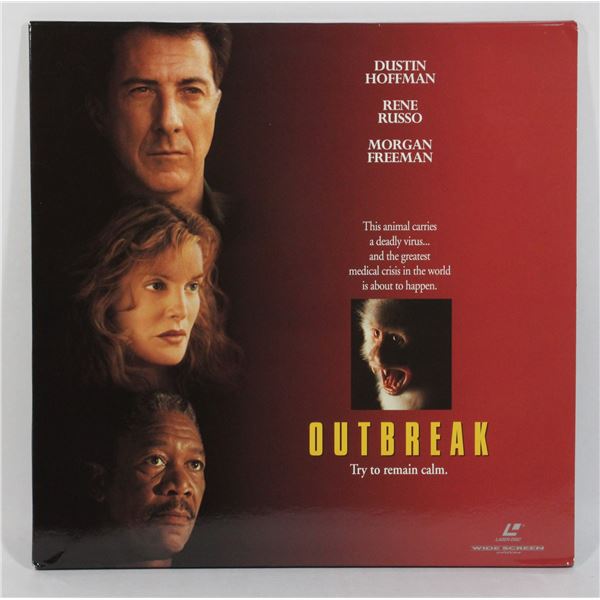 757 LaserDisc Movie Outbreak 1995