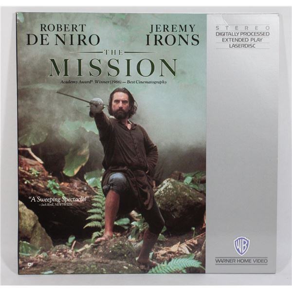 758 LaserDisc Movie The Mission 1986