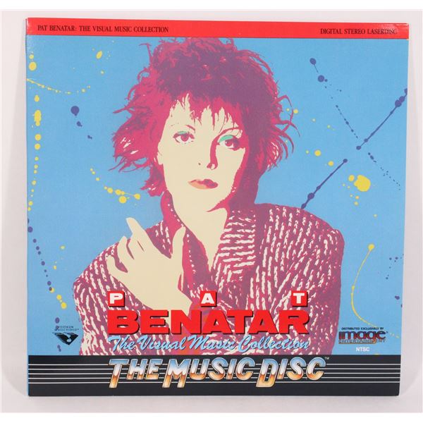 763 LaserDisc Pat Benatar Visual Music Collection