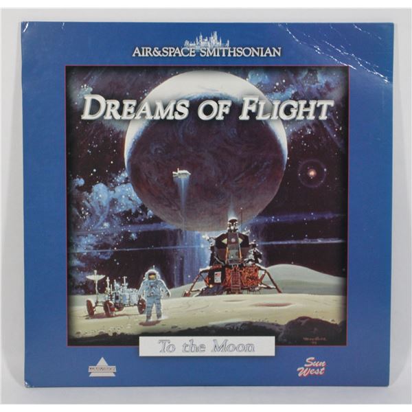 791 LaserDisc Movie Dreams of Flight to the Moon