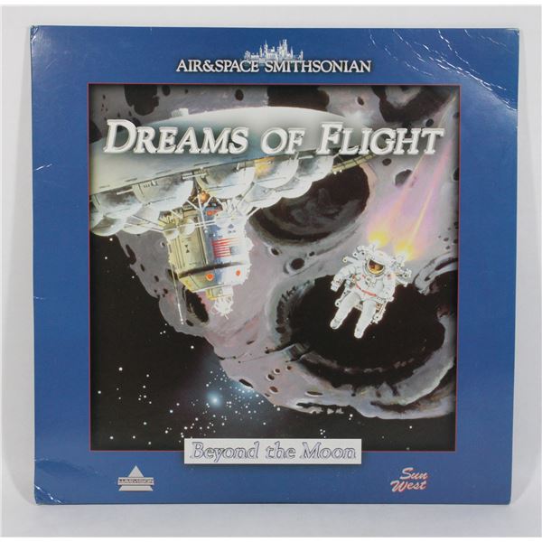 792 LaserDisc Dreams of Flight Beyond the Moon