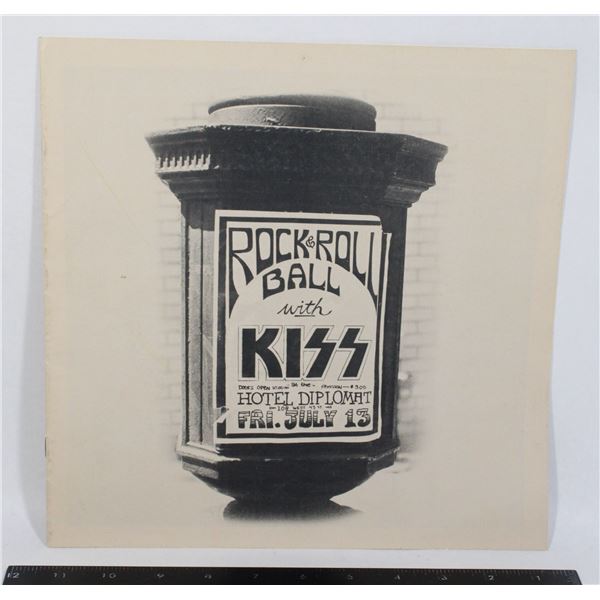 842 KISS Rock & Roll Ball 1976 Booklet