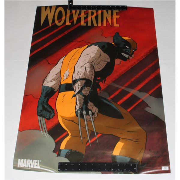 856 Marvel Comics Wolverine Poster 2011 26x24
