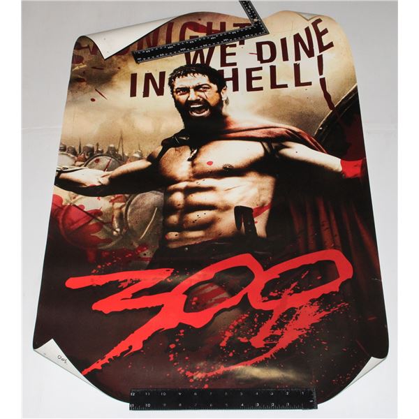 858 300 Movie Poster 36 x 24