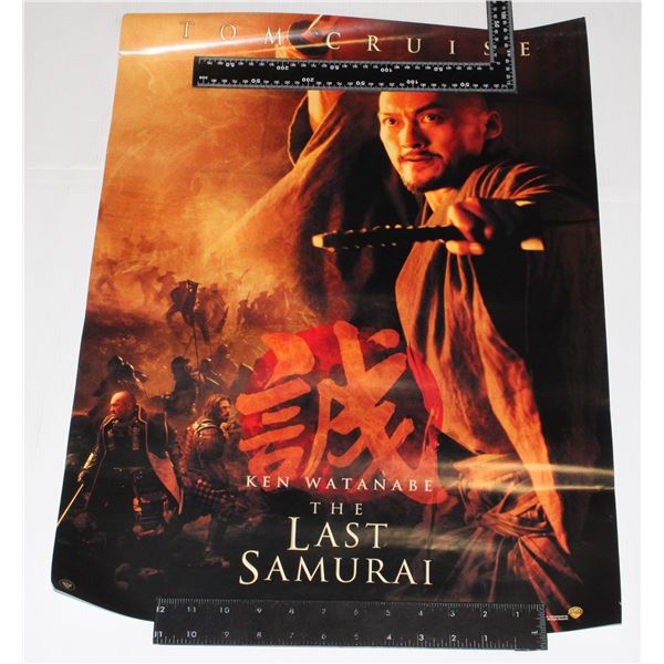 860 The Last Samurai Video Poster 2004 24.5 x 18