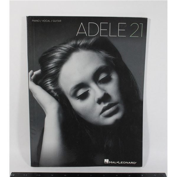 901 Adele 21 Piano Vocal Guitar Sheet Music Book