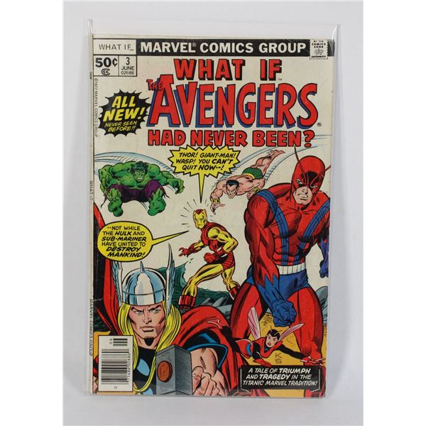 999 Marvel Comics What If? #3 June 1977
