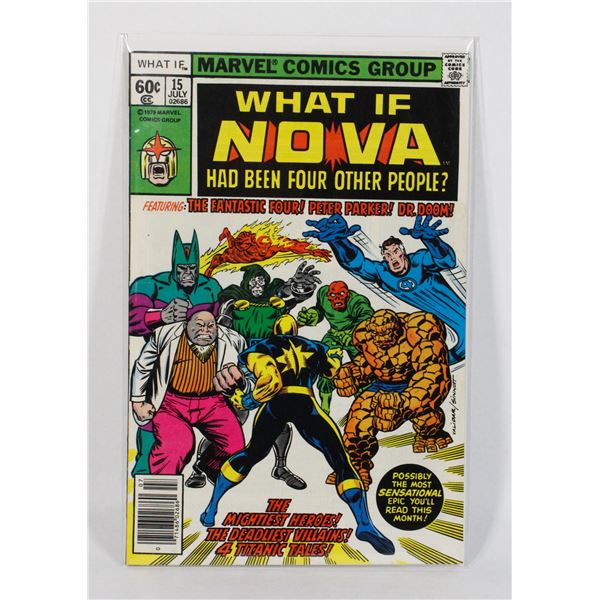 1010 Marvel Comics What If? #15 July 1979