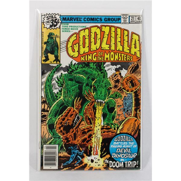 1022 Marvel Godzilla King of the Monsters #21