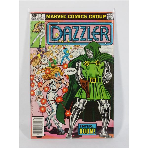 1033 Marvel Comics Dazzler #3 May 1981 Doom