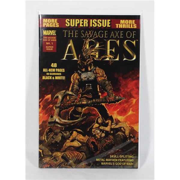 1038 Marvel Comics The Savage Axe of Ares #1 2010