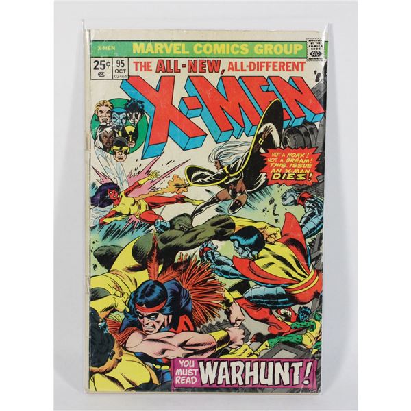 1046 Key Marvel Comics X-Men #95 1975 Worn