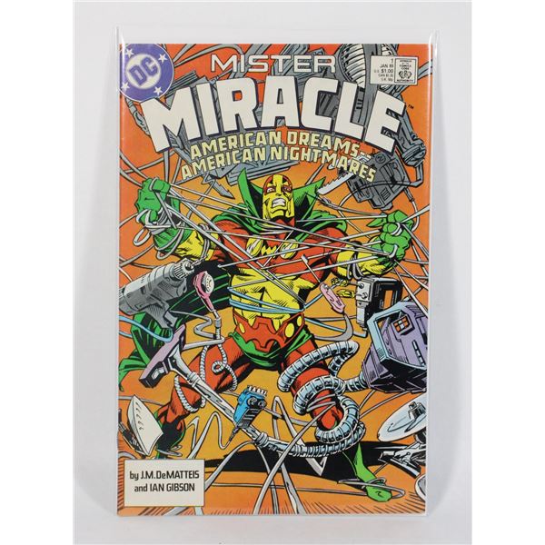 1058 DC Detective Comics Mister Miracle #1 1989