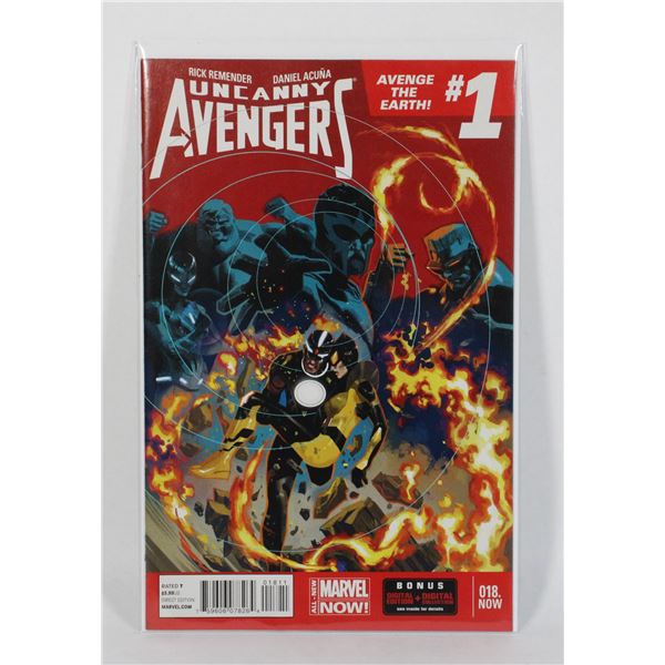 1064 Marvel Comics Uncanny Avengers #1 May 2014