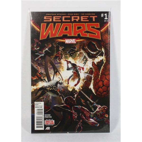 1080 Marvel Comics Secret Wars #1 July 2015