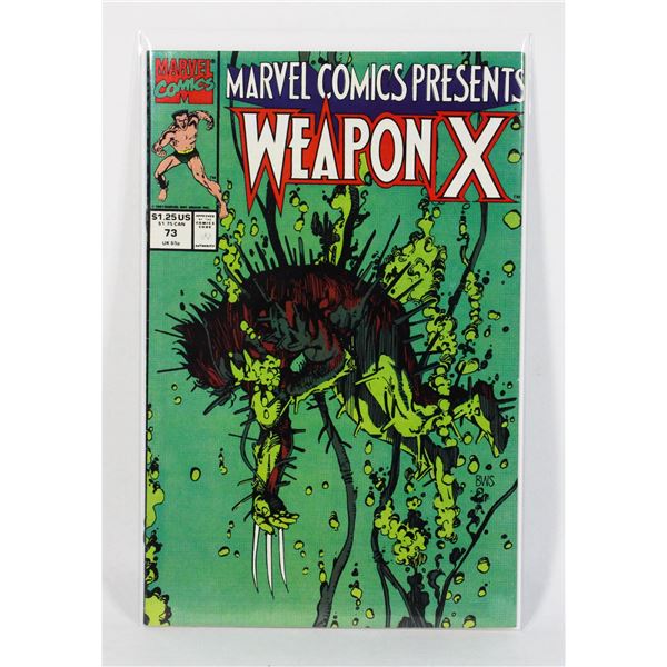 1084 Marvel Comics Presents #73 Weapon X 1991