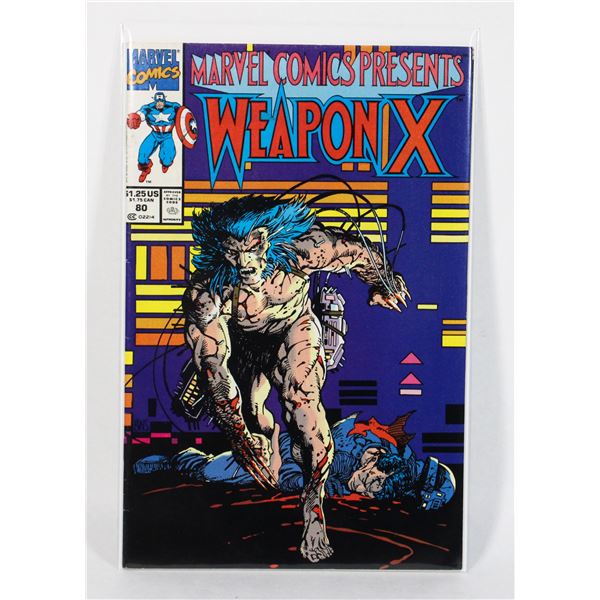 1085 Marvel Comics Presents #80 Weapon X 1991