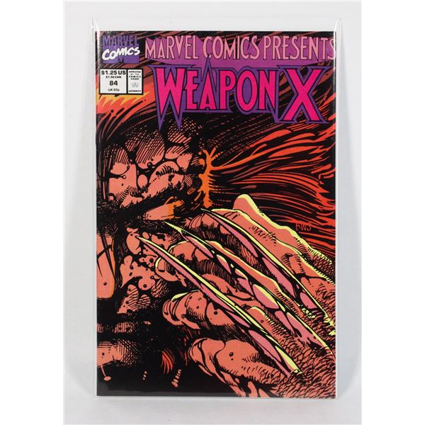1086 Marvel Comics Presents #84 Weapon X