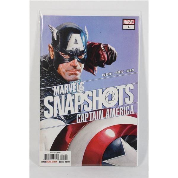 1088 Marvels Snapshots Captain America #1 2020