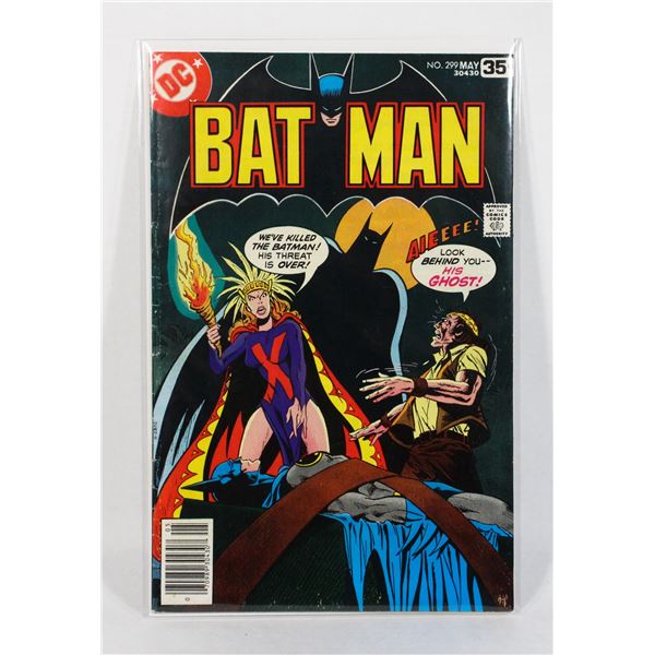1099 DC Comics Batman #299 May 1978