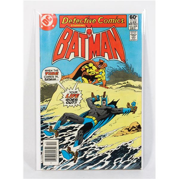 1111 DC Detective Comics #509 December 1981