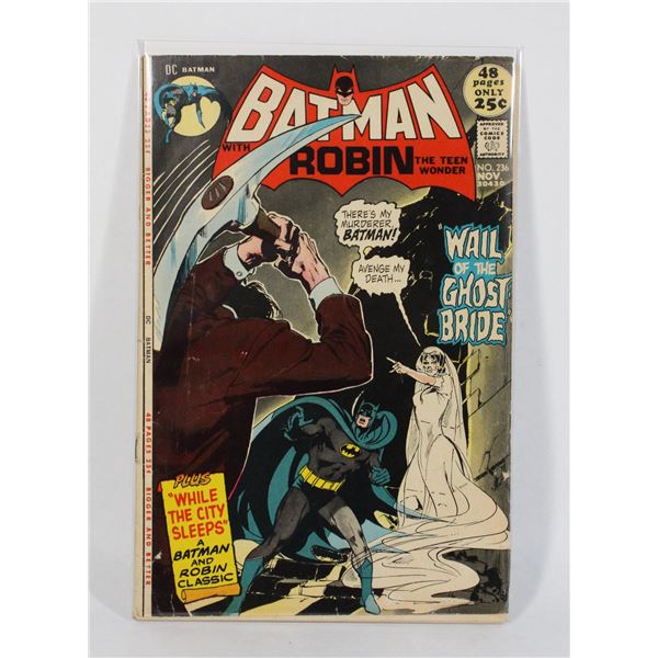 1122 DC Comics Batman with Robin #236 1971